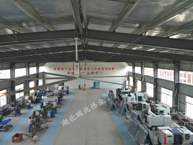 廠房通風降溫、廠房通風降溫設備、超大型工業風扇、湖北瑞泰風工業風扇、瑞泰風工業大風扇