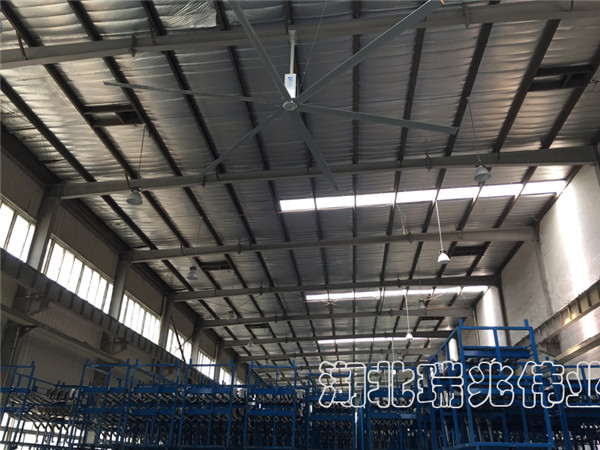 瑞泰風扇機組合，1000m2大型廠房，扇機組合，工業大風扇，工業大吊扇，蒸發式冷氣機，環保空調