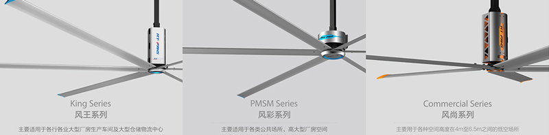 瑞泰風工業大風扇，工業大吊扇，永磁直驅大風扇，工業風扇生產廠家