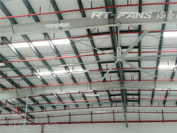 瑞泰風,大型工業風扇,通風降溫效果,工業大風扇,工業大吊扇，大風扇