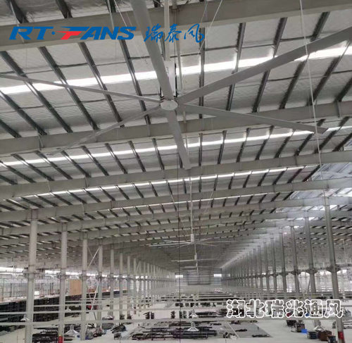 大型運動場館降溫通風,專業運動場館除濕,工業大風扇,工業大吊扇,大型工業風扇,瑞泰風工業大風扇,通風降溫設備