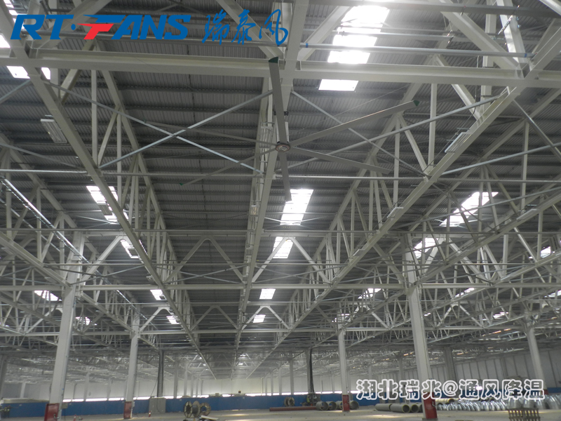 湖北廠房降溫  工業大風扇  大風扇 廠房降溫 大型工業風扇