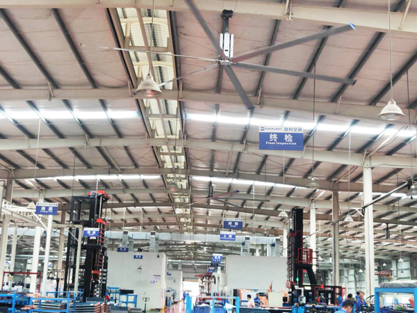 高大廠房降溫,高大空間降溫,節能工業大風扇,工業節能大風扇,節能工業大吊扇
