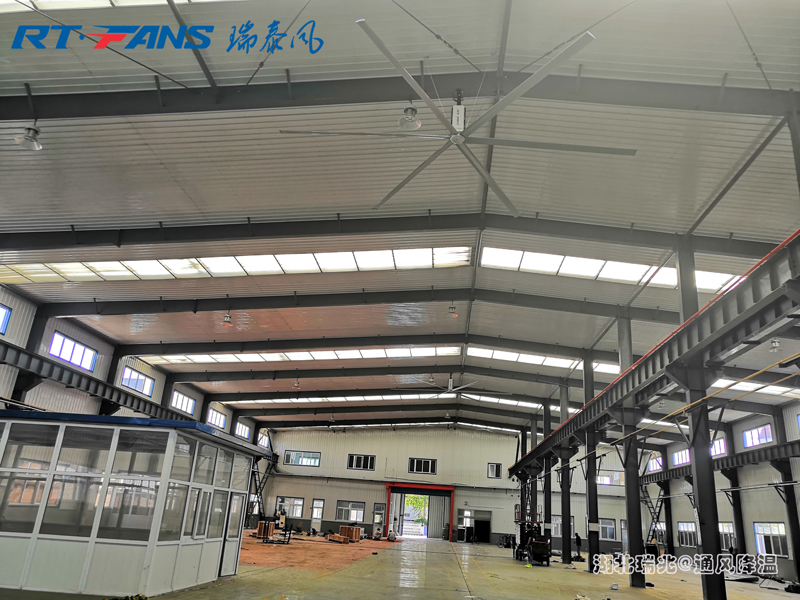 工業大吊扇    瑞泰風工業大吊扇  武漢廠房降溫  車間通風降溫  工業節能風扇