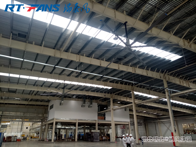 工業大吊扇    瑞泰風工業大吊扇  武漢廠房降溫  車間通風降溫  工業節能風扇