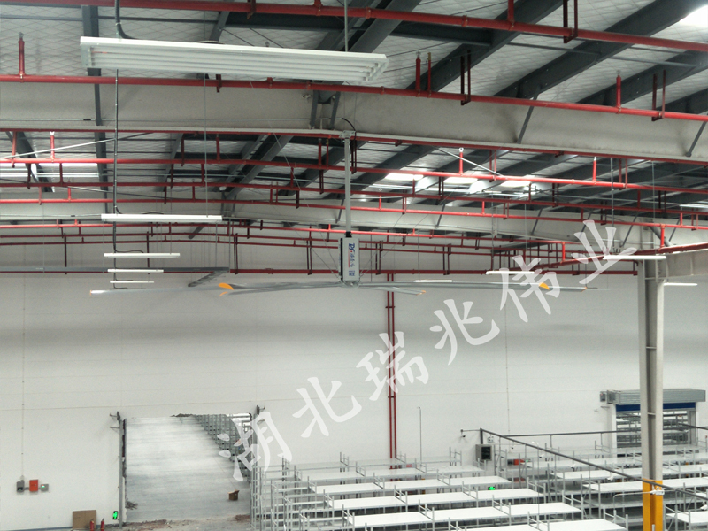 湖北瑞兆教您如何輕松減輕大型工業吊扇的耗電量