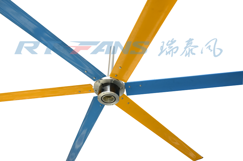 高大空間場所用什么通風降溫設備好？當然是瑞泰風工業大風扇啦！