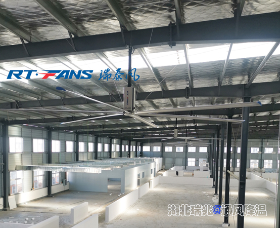 工業大風扇為汽車制造工廠車間降溫出力又省錢！