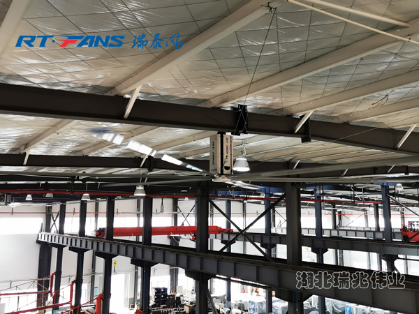 大型廠房車間降溫方案，就選瑞泰風大型工業風扇