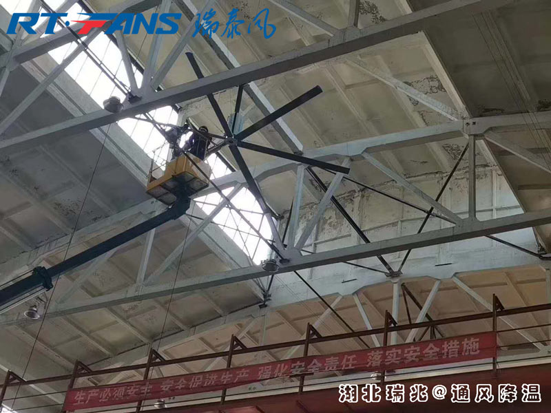倉儲物流場所常用的降溫設備，大型工業大風扇